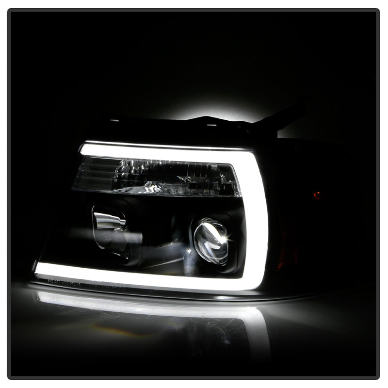 Spyder 5088161 fits Ford 04-08 F-150 High-Power LED Headlights - Black PRO-YD-F