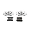 PowerStop K5857 fits Honda 11-14 Odyssey Front Z23 Evolution Sport Brake Kit