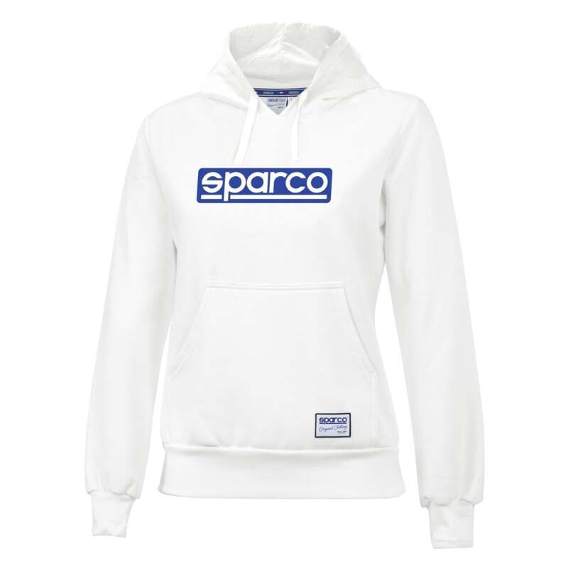 SPARCO 01319BI1S Hoodie Lady Original SMALL White