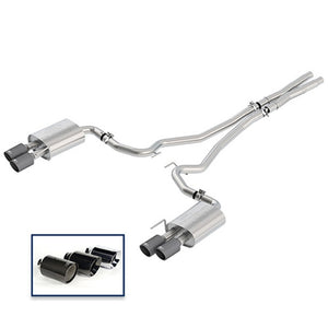 Ford Racing M-5200-M8TFA 18+ Mustang GT 5.0L Cat-Back Touring Exhaust System w/Carbon Fiber Tips