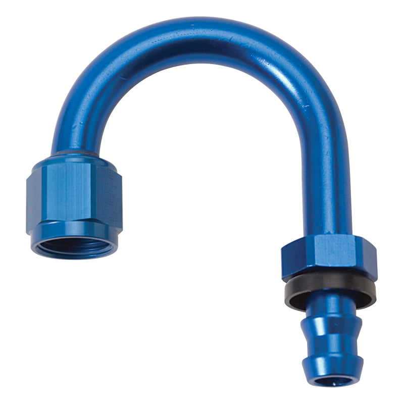 Russell 624350 Performance -8 AN Twist-Lok 180 Degree Hose End (1-1/4in Radius)