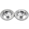 PowerStop fits Toyota 96-02 4Runner Front Evolution Drilled & Slotted Rotors -