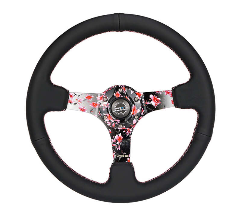 NRG RST-036SAK-R RST-036SAK-R Reinforced Steering Wheel Hydro Dipped Sakura