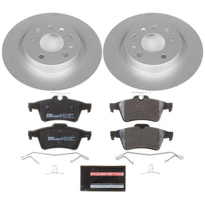 PowerStop ESK981 fits Saab 03-11 9-3 Rear Euro-Stop Brake Kit