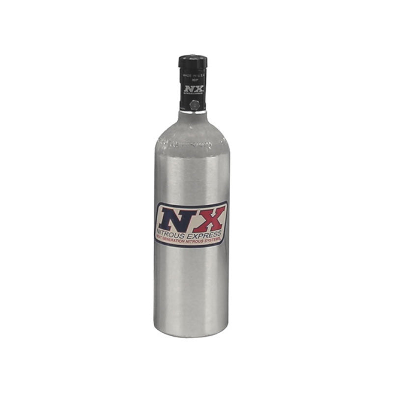 Nitrous Express 11023 1.4lb Bottle w/Motorcycle Valve (3.2 Dia x 11.38 Tall)