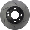 Stoptech 126.40023SL Power Slot 93-00 fits Honda Civic DX w/ Rr Drum Brakes Front Left Rotor