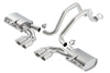 Borla 140427 fits Chevrolet 97-04 Corvette 5.7L 8cyl S-Type SS Catback Exhaust