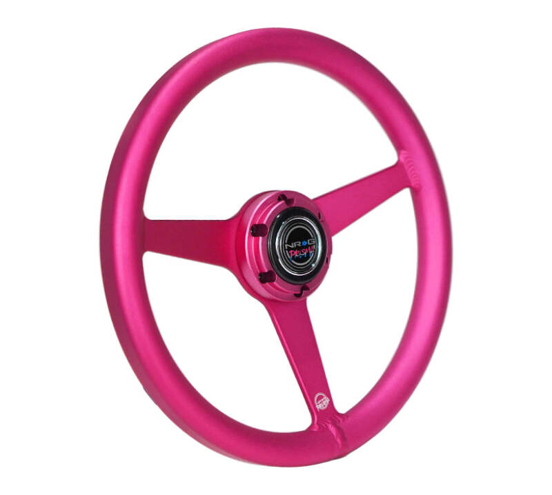 NRG RST-071-PK RST-071-PK Aluminum Steering Wheel 330mm - Heritage Solid Spoke