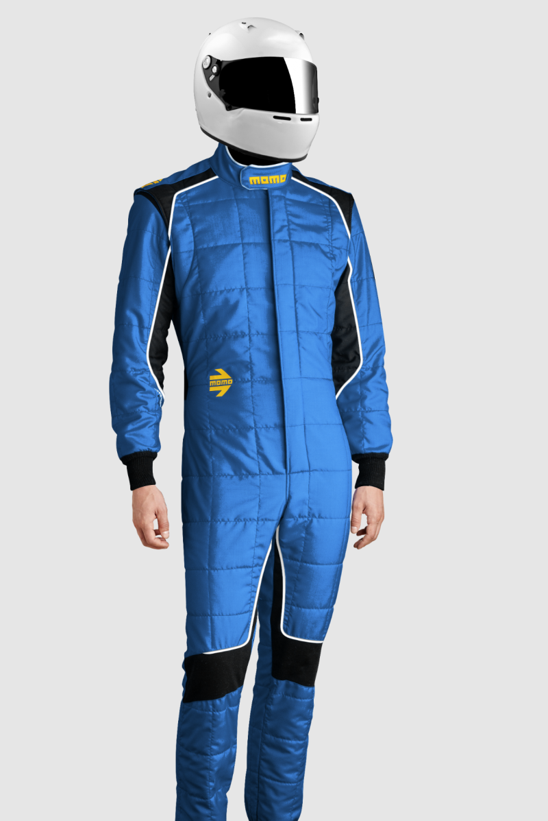 Momo TUCOEVOBLU64 Corsa Evo Driver Suits Size 64 (SFI 3.2A/5/FIA 8856-2000)-Blue