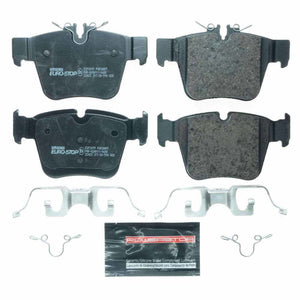 PowerStop fits Mercedes-Benz 17-18 GLC43 AMG Euro-Stop ECE-R90 Rear Brake Pads