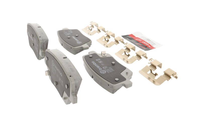 Brembo OE P30112N 19-22 fits Hyundai Veloster N Rear NAO Brake Pad