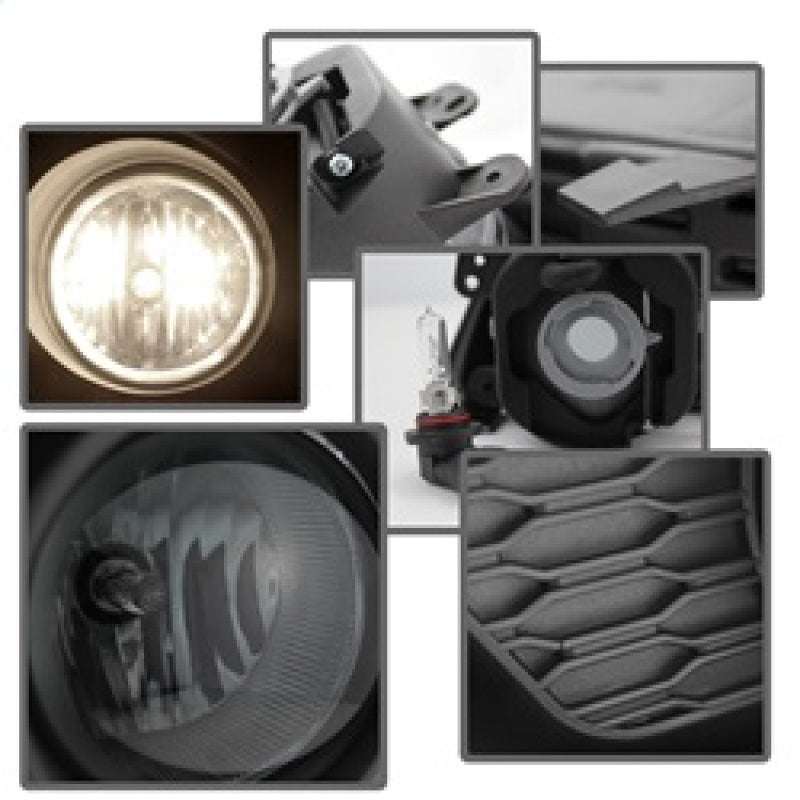 SPYDER 5080738 fits Dodge Charger 2011-2014 OEM Style Fog Lights W/Switch- Smoke