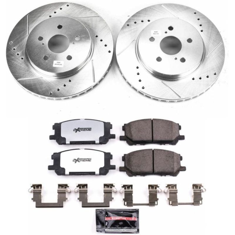 PowerStop K196-36 04-06 fits Lexus RX330 Front Z36 Truck & Tow Brake Kit