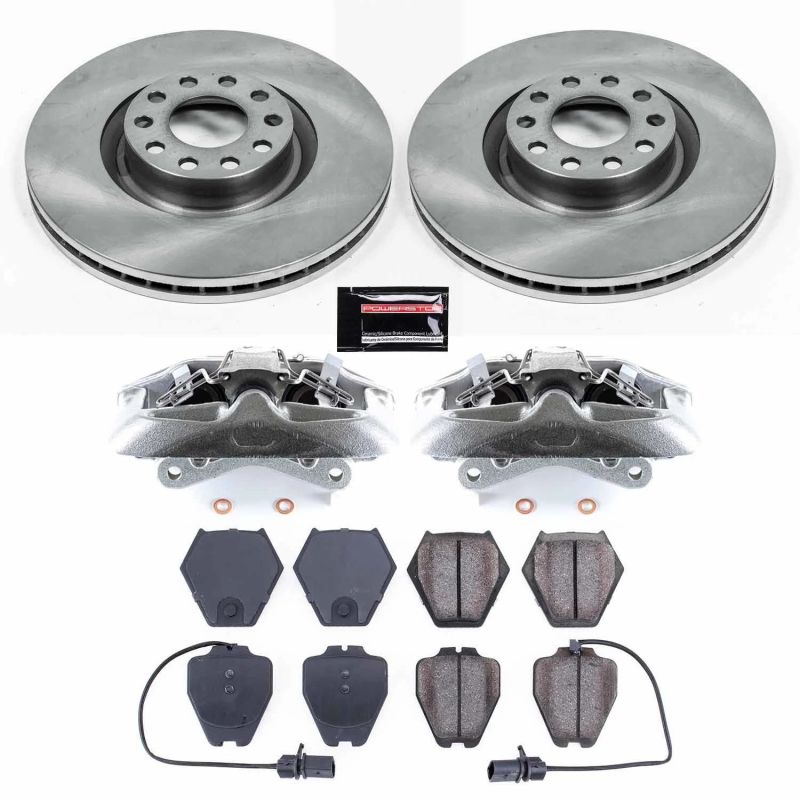 Power Stop KCOE948 02-03 fits Audi S6 Front Autospecialty Kit w/Cals