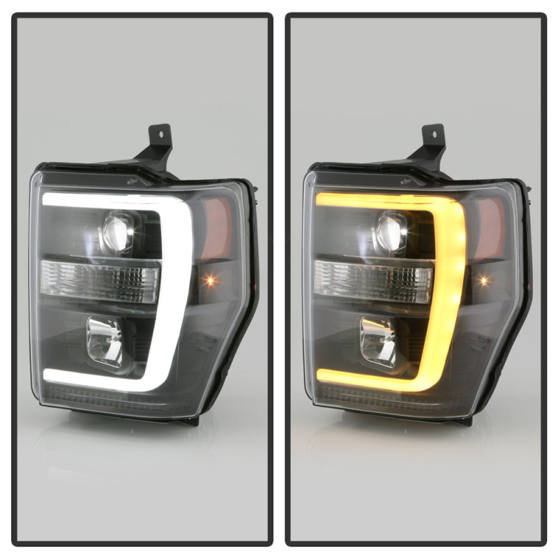 Spyder 5087751 fits Ford 08-10 F-250/350/450 V2 High-Power LED Headlights-Switc