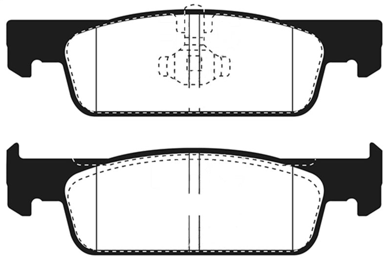 EBC DP22335 fits Smart 16-17 Fortwo Greenstuff Front Brake Pads