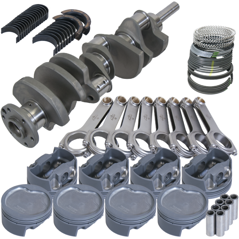 Eagle 15010080 fits Ford 429/460 SCJ 4.300in Crank 6.800in H-Beam -38cc Inv Dome 4.440in Pistons Rotating Assembly