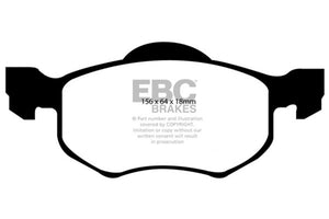 EBC UD843 00-04 fits Ford Escape 2.0 Ultimax2 Front Brake Pads