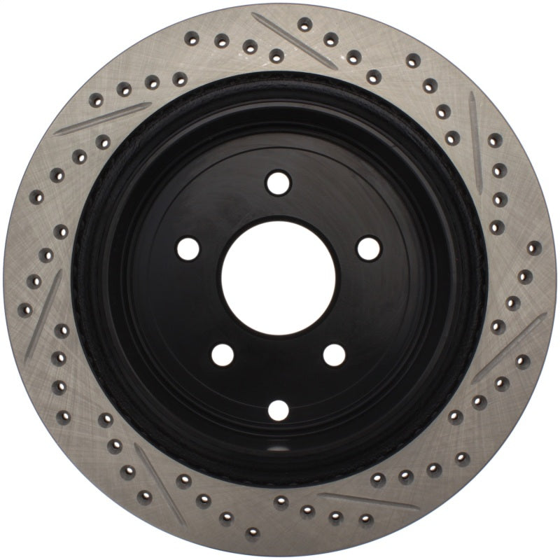 Stoptech 127.42078L Slotted & Drilled Sport Brake Rotor