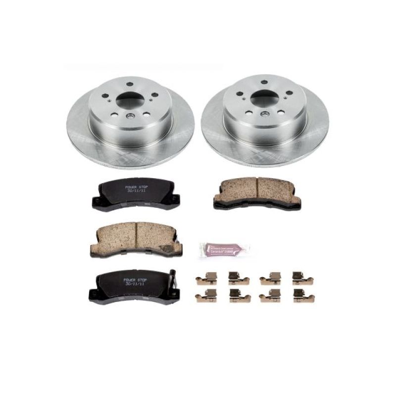 PowerStop KOE2564 fits Lexus 92-96 ES300 Rear Autospecialty Brake Kit