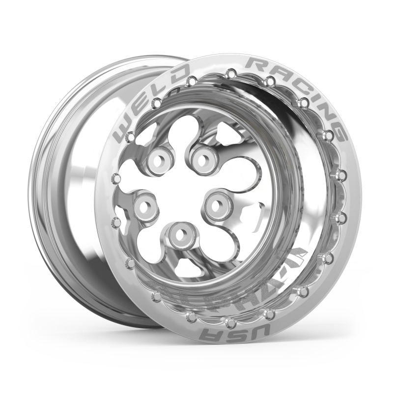 Weld  83P-512276MP Alpha-1 15x12 / 5x4.75 BP / 3in. BS Polished Wheel - Polished