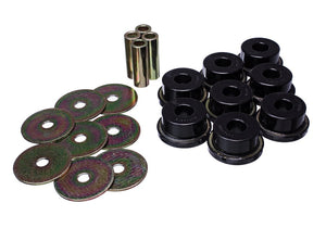 Energy Suspension 19.4102G 05-09 fits Subaru Legacy Rear Subframe Bushing Set - Blk