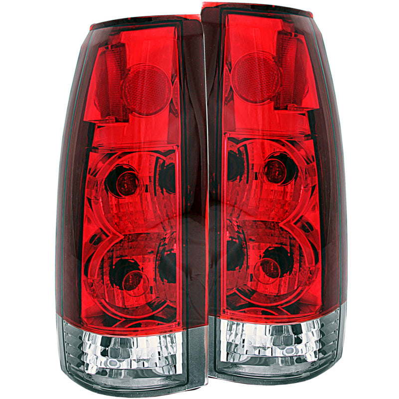 ANZO 211140 1900 fits Cadillac 99-20 Escalade Taillights Red/Clear - New Gen