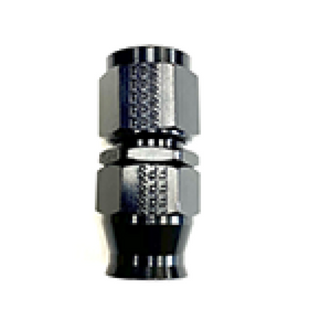 Fragola 680106-BL -6AN Real Street Straight Hose End Black For PTFE Hose