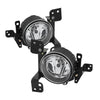 Spyder 5077769 fits Mitsubishi Mirage 2014+ OEM Fog Lights w/Switch Clear FL-MM