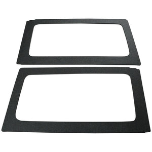 DEI  50152 fits Jeep 11-18 Wrangler JK 2-Door Boom Mat Rear Side Window Trim - 2