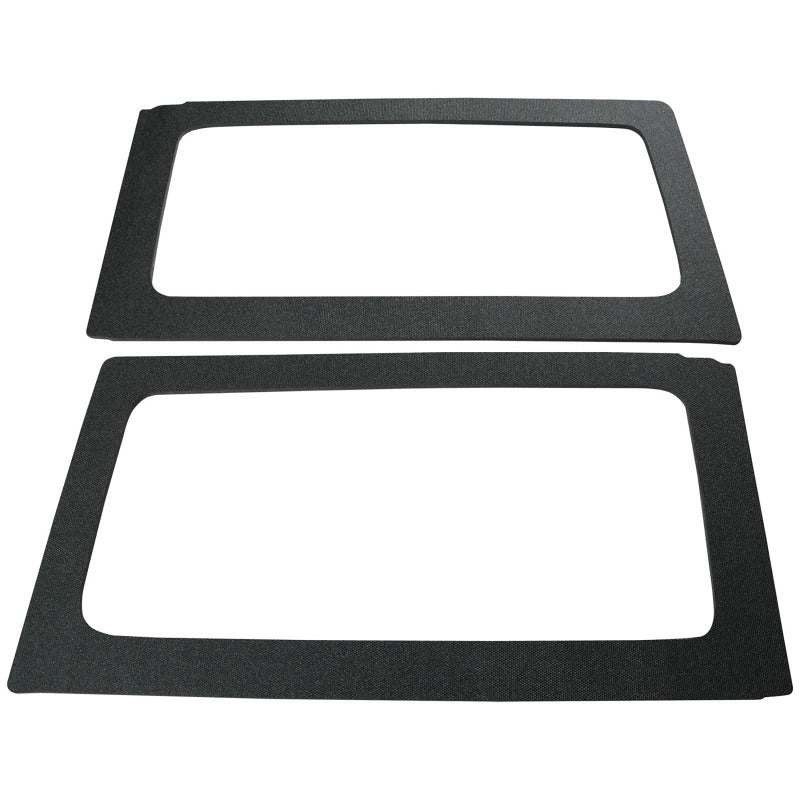 DEI  50152 fits Jeep 11-18 Wrangler JK 2-Door Boom Mat Rear Side Window Trim - 2