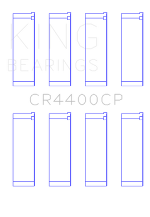 KING KINGCR4400CP0.25 fits KING CR4400CP0.25 Engine Bearings fits Honda R16A/R1