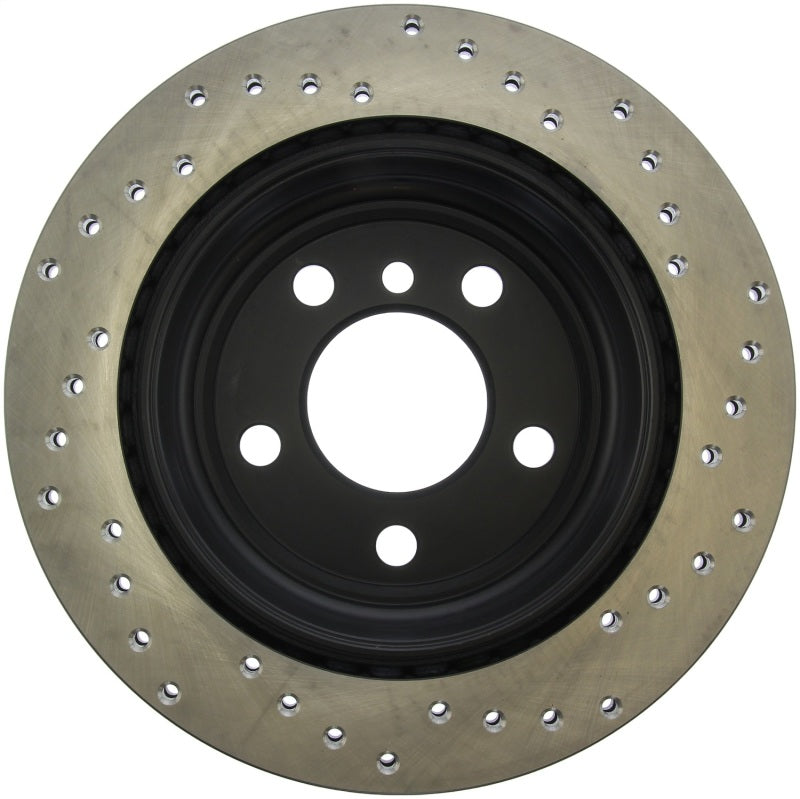 Stoptech 128.34150R Sport Cross Drilled Brake Rotor - Front Left