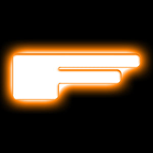 ORACLE Lighting 3140-F-005 Universal Illuminated LED Letter Badges - Matte Wht Surface Finish - F