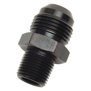 Russell 660523 Performance -12 AN to 1/2in NPT Straight Flare to Pipe (Black)