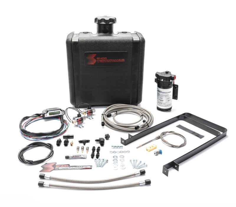 Snow Performance SNO-500-BRD fits Dodge 94-07 5.9L Stg 3 Boost Cooler Water Injection Kit (SS Braided Line & 4AN)