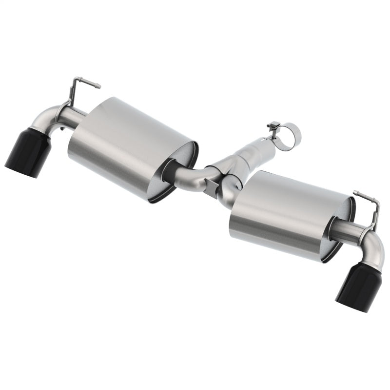 fits Ford 21-23 Racing M-5230-BSB Bronco Sport 2.0L Sport Exhaust - Black Tips