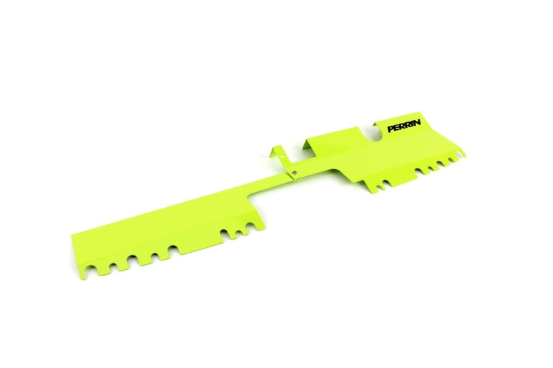 Perrin PSP-ENG-512-4NY 15-21 WRX/STI Radiator Shroud (With OEM Intake Scoop) - Neon Yellow