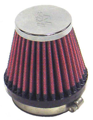 K&N Engineering RC-2340 K&N Universal Chrome Filter 2.125 in Flange ID / 3in Base OD / 2in Top OD / 2.75in Height