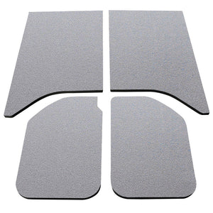 DEI  50140 fits Jeep 11-18 Wrangler JK 2-Door Boom Mat Headliner - 4 Piece - Gra