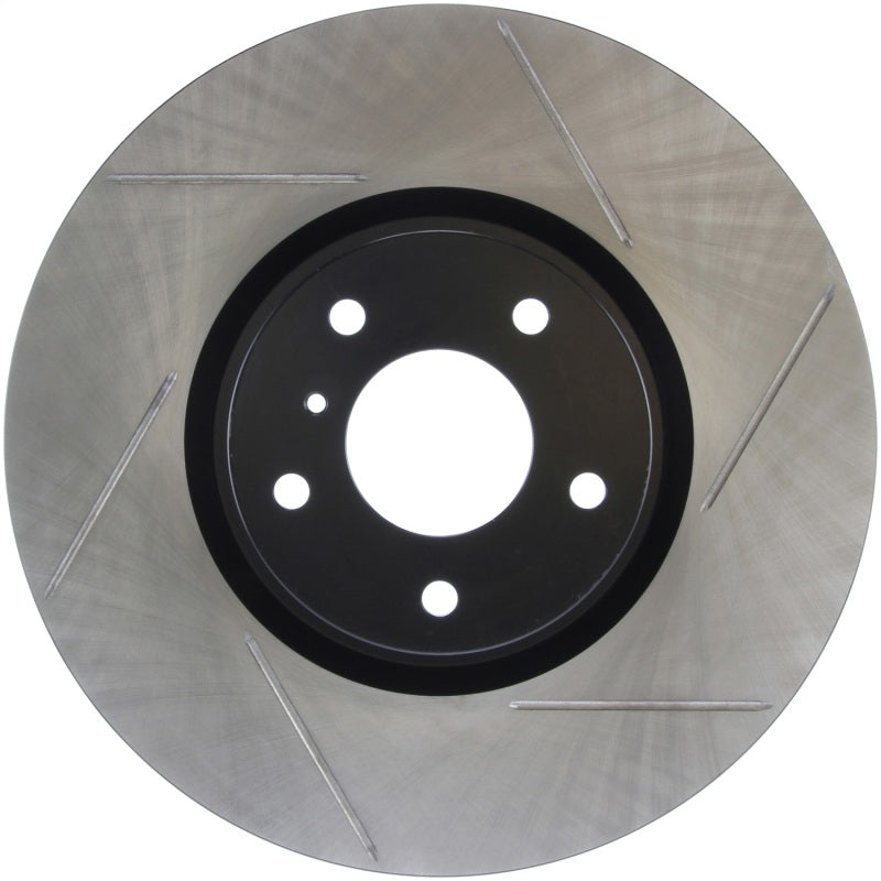 Stoptech 126.42095SL Power Slot 07-08 fits Infiniti G35 2WD / 08 G37 Coupe SportStop Slotted Front Left Rotor