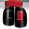 ANZO 311348 1904 fits Dodge 97-20 Dakota LED Taillights Black Housing Smoke Lens Pair