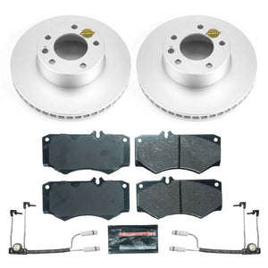 PowerStop ESK8423 fits Mercedes-Benz 09-18 G550 Front Euro-Stop Brake Kit
