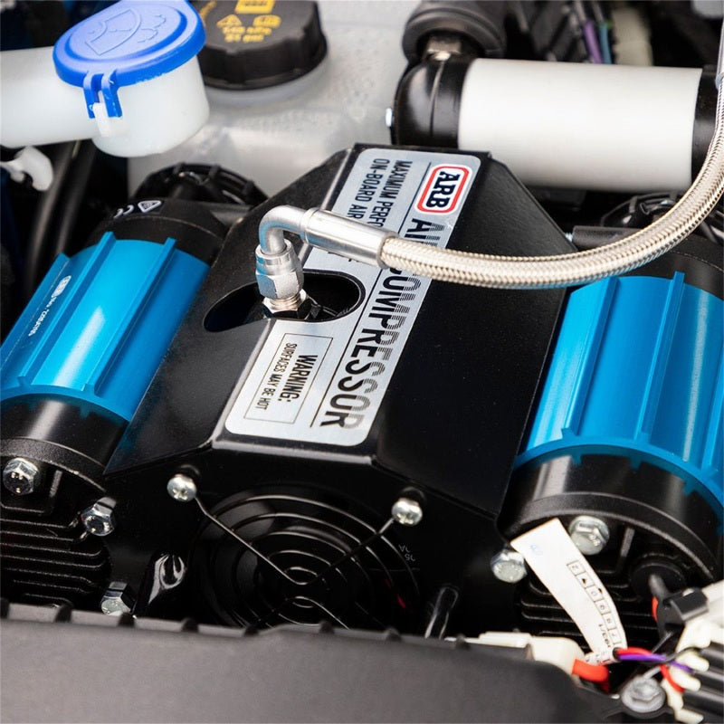 Ford Racing 21-24 fits Ford Bronco Under Hood Air Compressor Kit