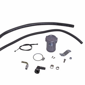 BBK  1918 fits Ford 15-17 Mustang 2.3L EcoBoost Oil Separator Kit (Passenger Sid