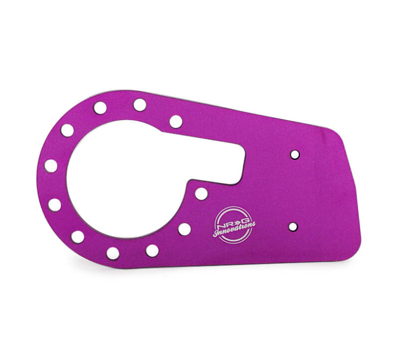 NRG STR-500PP-350Z Steering Wheel 350Z Cruise Control Relocation Kit - Purple