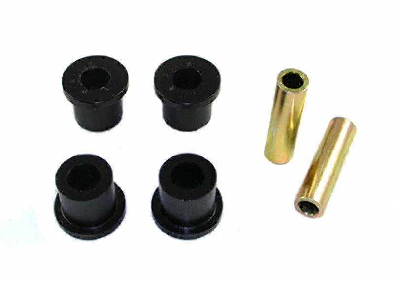 Whiteline W71647 Plus fits Nissan 97-05 Frontier D22 2WD Rear Spring Eye and Shackle Bushing