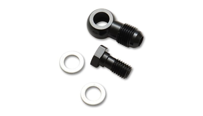 Vibrant 11500 -3AN Male Banjo Fitting 8mm x 1.0 Metric Aluminum + 2 Washers