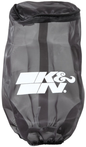 K&N Engineering SN-2560DK K&N Filter Wrap Drycharger Oval Tapered Black - 3.25in Base I/S Width x 2.5in Top I/S Width x 7in H