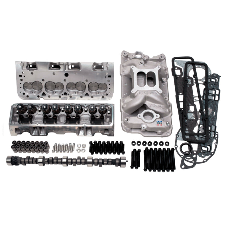 Edelbrock 2098 410Hp Total Power Package Top-End Kit 1955 And Later SB-fits Chevy